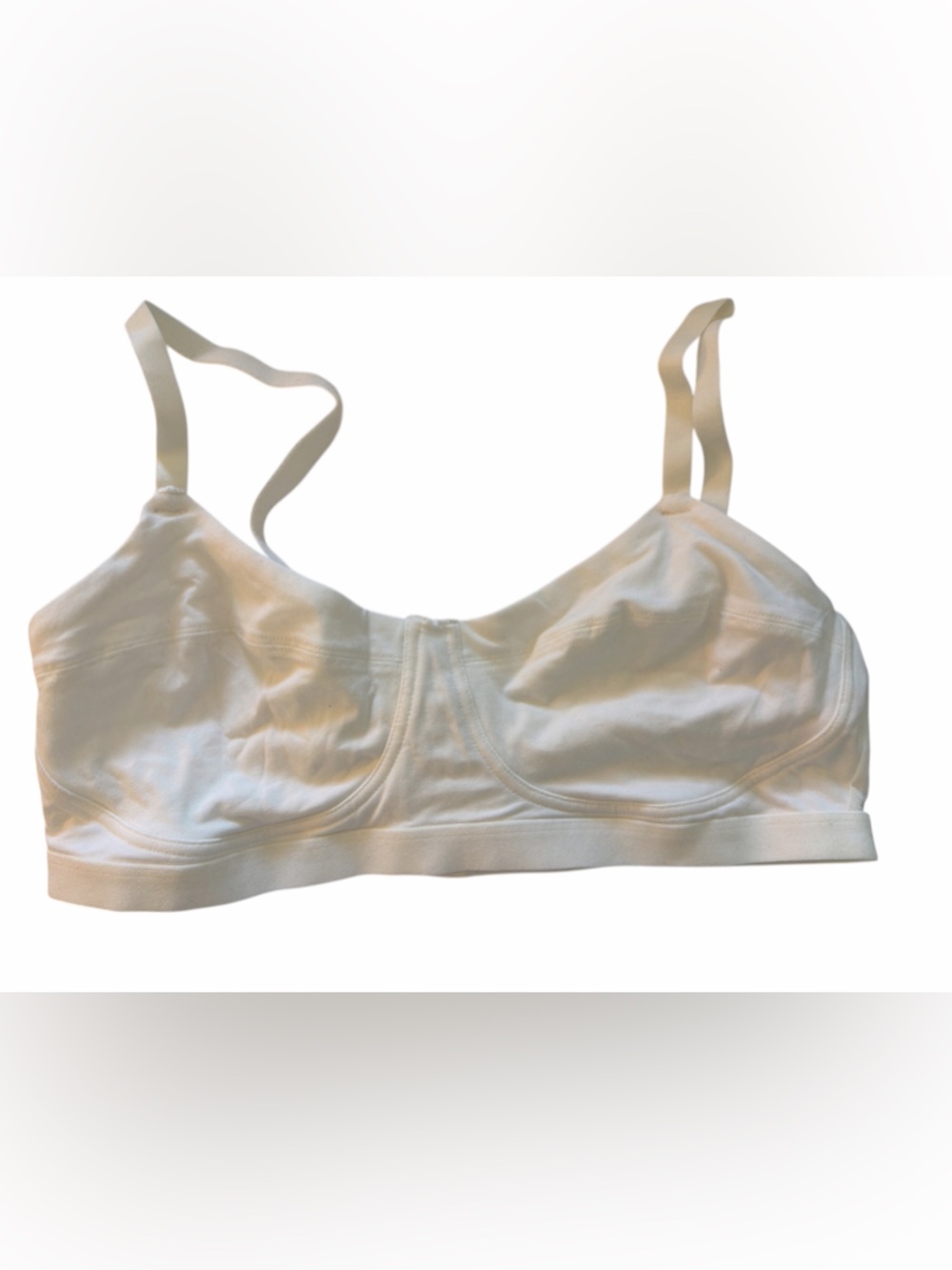 Colsie White Wireless Everyday Comfort Bra